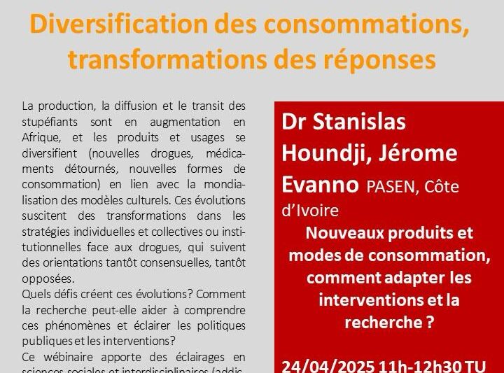 Affiche du webinaire du RESCIDAF